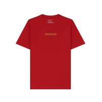 ราคา GIORDANO เสื้อยืดผู้ชายแขนสั้น Liquid Touch Crew Neck Supremacy T-shirt (Smart Collar) สีแดง Haute Red L (MKP1879315)