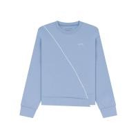 ราคา GIORDANO เสื้อสเวตเตอร์ผู้หญิง Boyfriend Interlock Printed Sweatshirt สีฟ้า Ashley Blue XL (MKP1879450)