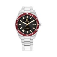 ราคา TOMMY HILFIGER นาฬิกาข้อมือผู้ชาย TH1792154,สาย Stainless Steel, เงิน (MKP1881800)