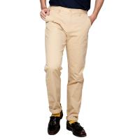 ราคา Era-won กางเกงขายาวผู้ชาย ทรง Skinny รุ่น Chino (ผ้ายืดได้) สี Beige 34 In (MKP1881761)