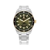ราคา TOMMY HILFIGER นาฬิกาข้อมือผู้ชาย TH1792155,สาย Stainless Steel, เงิน (MKP1881815)