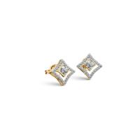 ราคา Jubilee Diamond ต่างหูเพชร Shining Blink Earrings - สีโกลด์ (MKP1797443)