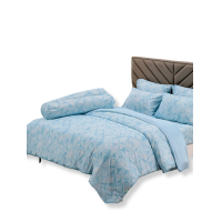 ราคา JESSICA BEDDING ชุดผ้าปูที่นอน 6 ฟุต 6 ชิ้น (คิงไซส์) รุ่น TENCEL 500 เส้นด้าย T865 สีฟ้า (MKP1873900)