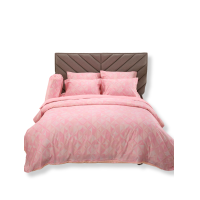 ราคา JESSICA BEDDING ชุดผ้าปูที่นอน 6 ฟุต 6 ชิ้น (คิงไซส์) รุ่น TENCEL 500 เส้นด้าย T862 สีชมพู (MKP1873911)