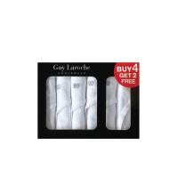 ราคา GUY LAROCHE INNERWEAR กางเกงในชาย รุ่น PACK 6 ชิ้น Cotton spandex สีขาว (JUS4905R5) L (MKP0858926)