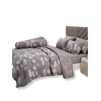 ราคา JESSICA BEDDING ชุดผ้าปูที่นอน 6 ฟุต 6 ชิ้น (คิงไซส์) รุ่น TENCEL 500 เส้นด้าย T866 สีเทา (MKP1873908)