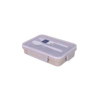 ราคา SUPER LOCK กล่องข้าวสแตนเลส 304 กล่องอาหาร เก็บความร้อน สี Cream (MKP1879790)