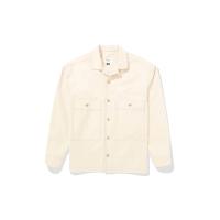 ราคา American Eagle เสื้อเชิ้ตผู้ชาย OVERSIZED CAMP COLLAR NATURAL CANVAS OVERSHIRT สี ครีม L (MKP1875731)