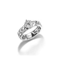 ราคา JUBILEE DIAMOND แหวนเพชร Lumiere Brique Triple Row Solitaire - สีไวท์โกลด์ 58 (MKP1883753)