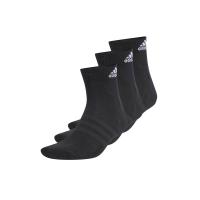 ราคา ADIDAS ถุงเท้ายูนิเซ็กส์ กีฬาหุ้มข้อนุ่มสบาย (3 คู่) สี Black / White S (CDS18314236)