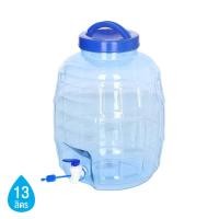 ราคา YL ถังน้ำดื่มทรงกลมแบบมีก๊อก PET รุ่น ถังไวน์ ขนาด 13 ลิตร ใส (MKP1204104)