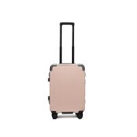 ราคา HQ LUGGAGE กระเป๋าเดินทาง PC รุ่น 6606 โครงอลูมิเนียม ระบบล็อค TSA 3 รหัสแบบฝัง 4 ล้อคู่ ขนาด 20 นิ้ว - สีชมพู (MKP1882924)