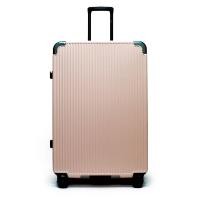 ราคา HQ LUGGAGE กระเป๋าเดินทาง PC รุ่น 6606 โครงอลูมิเนียม ระบบล็อค TSA 3 รหัสแบบฝัง 4 ล้อคู่ ขนาด 29 นิ้ว - สีชมพู (MKP1882923)