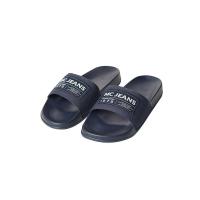ราคา MC JEANS รองเท้าแตะ แบบสวม สีกรมท่า M09Z031 37 (MKP1299540)