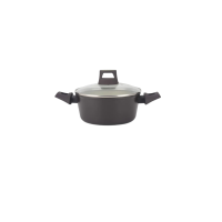 ราคา AMERCOOK AVOCADO หม้อก้นลึก Non-Stick พร้อมฝา 20 CM.สีน้ำตาลเขียว (MKP1872551)