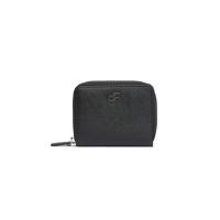 ราคา DAPPER กระเป๋าสตางค์ผู้ชาย DP Iconic Leather Zip Wallet สีดำ One Size (MKP1886701)