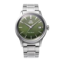 ราคา ORIENT นาฬิกาข้อมือ Orient Classic Mechanical สายโลหะ รุ่น RA-AC0M09E สีเขียว (MKP1818850)