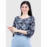 ราคา MIKIKO เสื้อเบลาส์ ผู้หญิง ลูกไม้ ราเชล แขนยาว ฟ้า M (MKP1793517)