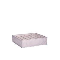 ราคา CENTRAL HOME กล่องเก็บของ สำหรับใส่ชุดชั้นใน 24 ช่อง ขนาด 34x31x9 ซม. สีเทา (CDS13291044)