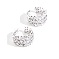 ราคา SWAN ต่างหูหนีบเงินแท้ (ไม่ต้องเจาะ) รุ่น 13716297293 สีเงิน (MKP1312723)