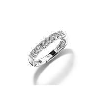 ราคา JUBILEE DIAMOND แหวนเพชร Lumiere Brique Hidden Accent Band - สีไวท์โกลด์ 53 (MKP1888399)