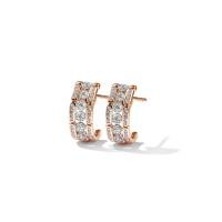 ราคา JUBILEE DIAMOND ต่างหูเพชร Treillage Glam Baroque - สีพิงค์โกลด์ (MKP1888184)