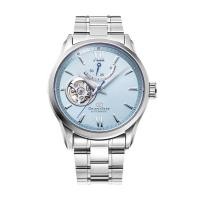 ราคา ORIENT นาฬิกาข้อมือ Orient Star Contemporary Mechanical สายเหล็ก รุ่น RE-AT0019L (Limited) สีฟ้า (MKP1818854)