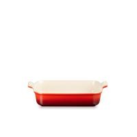 ราคา LE CREUSET ถาดอบขนมทรงสี่เหลี่ยมขนาด 26 ซม. สีเซรีส (CDS15584397)