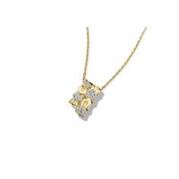 ราคา JUBILEE DIAMOND จี้เพชรไม่รวมสร้อย Treillage Glam Cluster - สีโกลด์ (MKP1888459)