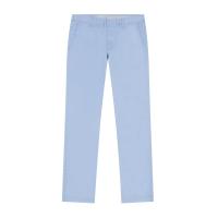 ราคา GIORDANO กางเกงผู้ชายขายาว Cotton Spandex Low Rise Skinny Taper Pants สีฟ้า Dusty blue 29 EU (MKP1889479)