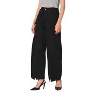 ราคา WRANGLER กางเกงยีนส์ผู้หญิง คอลเลคชั่น Everyday with Wrangler เอวสูง ทรงขากว้าง สีดำ 26 EU (MKP1887242)