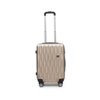 ราคา HQ LUGGAGE กระเป๋าเดินทาง ABS รุ่น 8866 ระบบล็อค 3 รหัส 4 ล้อคู่ ขนาด 20 นิ้ว - สีทอง 20 In (MKP1889904)