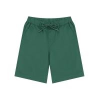 ราคา GIORDANO กางเกงขาสั้นเด็กผู้ชาย Cotton Twill Shorts สีเขียว Dark Green 130 (MKP1889505)