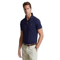 ราคา POLO RALPH LAUREN Polo Ralph Lauren POLO Custom Slim Fit Soft Cotton Polo Shirt เสื้อโปโล รุ่น MNPOKNI1N821086 สี 410 NAVY-410 XS (MKP0683993)