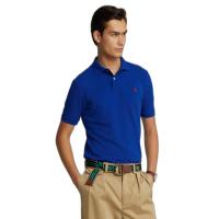 ราคา POLO RALPH LAUREN Polo Ralph Lauren POLO Custom Slim Fit Mesh Polo Shirt เสื้อโปโล รุ่น MNPOKNI1N820346 สี 400 BLUE XS (MKP0269648)