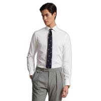 ราคา POLO RALPH LAUREN เสื้อเชิ้ตผู้ชาย-Custom Fit Poplin Shirt-สีขาว 16.5 (MKP0895043)