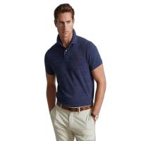 ราคา POLO RALPH LAUREN POLO Custom Slim Fit Mesh Polo Shirt เสื้อโปโล รุ่น MNPOKNI1N820080 สี 400 BLUE XXL (MKP0687467)