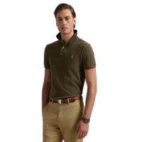 ราคา POLO RALPH LAUREN Polo Ralph Lauren POLO Custom Slim Fit Mesh Polo Shirt เสื้อโปโล รุ่น MNPOKNI1N820492 สี 300 GREEN XS (MKP1053353)