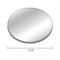 ราคา SC เหล็กเพลทกลม ขนาด 2 3/8 นิ้ว (แพ็ก 8 แผ่น) สีดำ (MKP1174156)