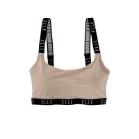 ราคา Elle Lingerie ชุดชั้นในผู้หญิงไม่มีโครงเสริมฟองน้ำ LB8760BE สีเบจ M (MKP1725767)