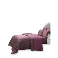 ราคา TULIP ชุดผ้าปูพร้อมผ้านวมเย็บติด 6 ฟุต 6 ชิ้น (คิงไซส์) รุ่น TULIP COTTON SURE 500 เส้นด้าย BURGUNDY (MKP1891627)
