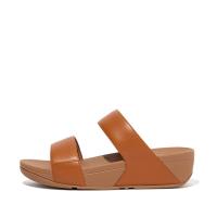 ราคา FitFlop™ LULU รองเท้าแตะแบบสวมผู้หญิง รุ่น ED4-592 สี Light Tan 6 UK (MKP1134551)