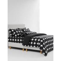 ราคา Lotus ผ้านวม100x90+ผ้าปู6ฟุต(5ชิ้น) รุ่น ATTITUDE BROOKLYN สีดำ BR-04B (MKP1583957)