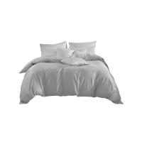 ราคา AI By AKEMI ผ้าปูที่นอน คลีนไซส์ ขนาด 5 ฟุต 5 ชิ้น รุ่น ColourShine Solid สี Oregon Grey (MKP1892867)