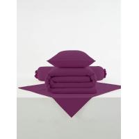 ราคา LOTUS ชุดผ้าปูที่นอน + ผ้านวม 3.5 ฟุต(4ชิ้น) รุ่น COZY สี RED PLUM (MKP1892813)