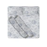 ราคา Dunlopillo ชุดผ้าปูที่นอน รุ่น WELLINGTON : DL-WL-02A 3.5ฟุต(3ชิ้น) สีเทา (MKP1595361)