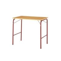 ราคา MUJI โต๊ะพับขาเหล็ก หน้าโต๊ะไม้ (กว้าง 80 x ลึก 50 x สูง 70 ซม.) (MJT51681630)