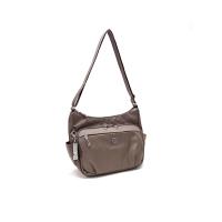 ราคา BESIDE-U กระเป๋าสะพายสตรี BU ผ้าไนลอน สีน้ำตาล (BU100881) One Size (MKP1894086)