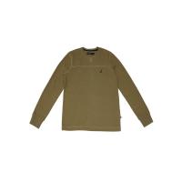 ราคา NAUTICA เสื้อยืดแขนยาวสำหรับผู้ชาย สีเขียวขี้ม้า L (MKP1682009)