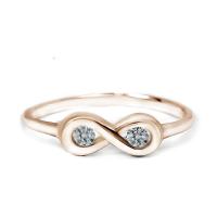 ราคา FINEJEWELTHAI แหวนอินฟินิตี้-แหวนเพชร-แหวนเงินแท้-เงินแท้925-ชุบทองสีชมพู-พิ้งค์โกลด์-Finejewelthai-R1441cz-pg สีพิ้งค์โกลด์ 51 (MKP1247842)